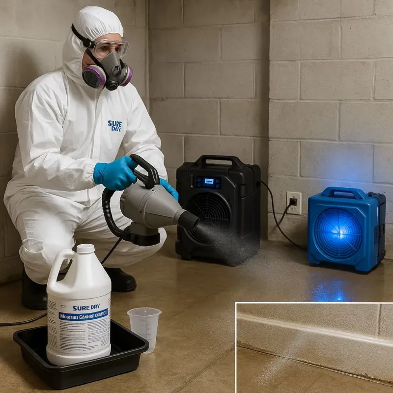 Sanitization and Odor Removal process in Alburtis, PA