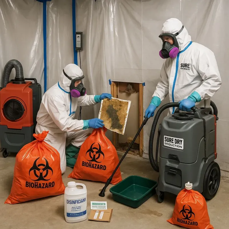 Contaminated Water Handling Protocols process in Alburtis, PA