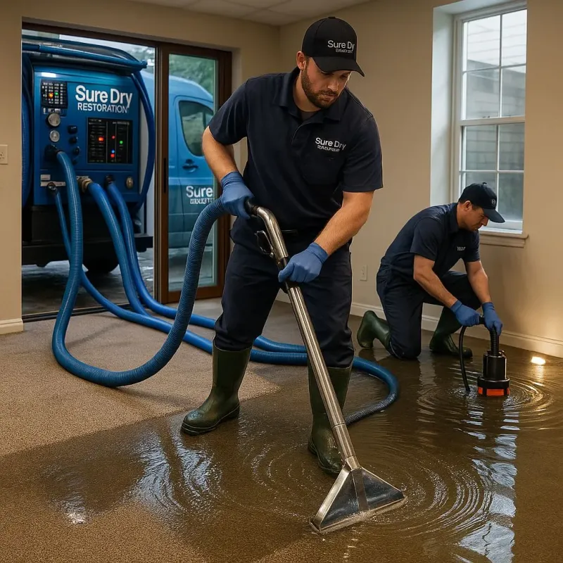 Water Extraction and Removal process in Alburtis, PA